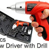 45Pcs Cordless Screwdriver